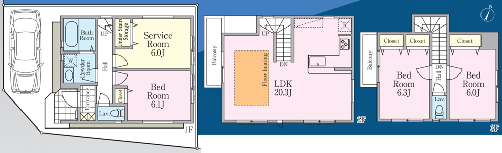 板橋区坂下2丁目　新築戸建